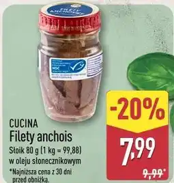 ALDI Cucina Filety anchois oferta