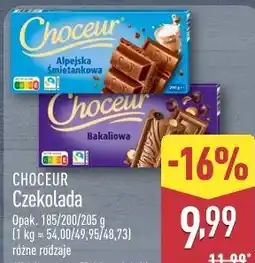 ALDI Choceur Czekolada oferta