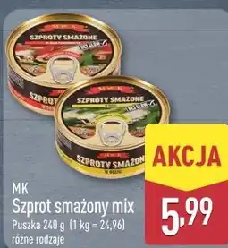 ALDI MK Szprot smażony mix oferta