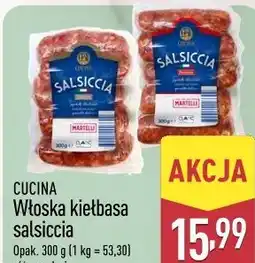 ALDI Cucina Włoska kiełbasa salsiccia oferta