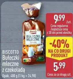 ALDI Biscotto Bułeczki mleczne z czekoladą oferta