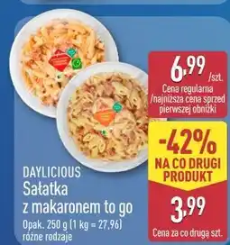 ALDI Daylicious Sałatka z makaronem to go oferta