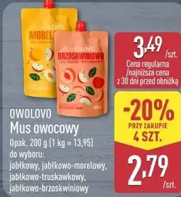 ALDI Owolovo Mus owocowy oferta