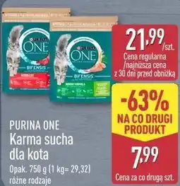 ALDI PURINA ONE Karma sucha dla kota oferta