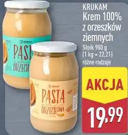 ALDI Krukam Krem 100% z orzeszków ziemnych oferta