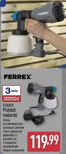 ALDI FERREX Pistolet malarski oferta