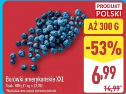 ALDI Borówki amerykańskie XXL oferta