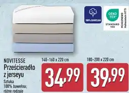 ALDI NOVITESSE Prześcieradło z jerseyu oferta