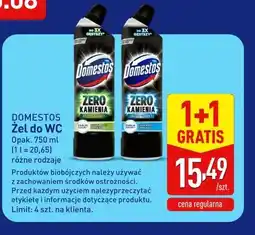 ALDI Domestos Żel do WC Zero Kamienia oferta