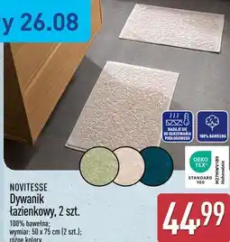 ALDI NOVITESSE Dywanik łazienkowy, 2 szt oferta