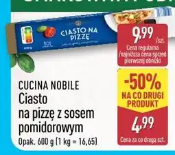 ALDI Ciasdto na pizze z sosem pomidorowym oferta