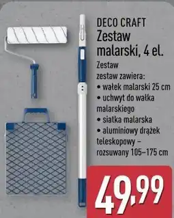 ALDI DECO CRAFT Zestaw malarski, 4 el oferta