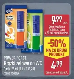 ALDI Power Force Krążki żelowe do WC oferta