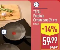 ALDI Tefal Patelnia Ceramiczna 24 cm oferta