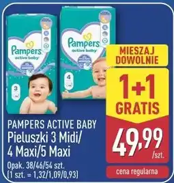 ALDI Pampers Active Baby Pieluszki oferta