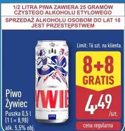 ALDI Piwo Żywiec oferta