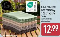 ALDI Koc polarowy HOME CREATION oferta