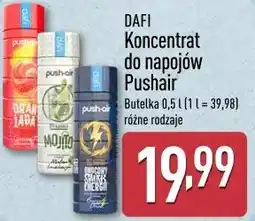 ALDI DAFI Koncentrat do napojów Pushair oferta