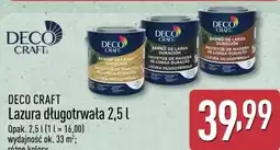 ALDI DECO CRAFT Lazura długotrwała oferta