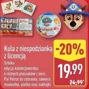 ALDI Kula z niespodzianką z licencją oferta