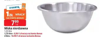 Miska nierdzewna