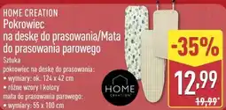 ALDI Home Creation Pokrowiec na deskę do prasowania/Mata do prasowania parowego oferta