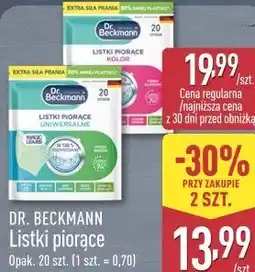 ALDI Dr. Beckmann Listki piorące oferta