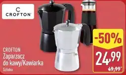 ALDI Crofton Zaparzacz do kawy/Kawiarka oferta