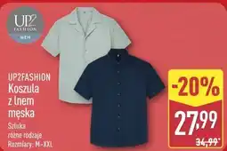 ALDI UP2FASHION Koszula z lnem męska oferta