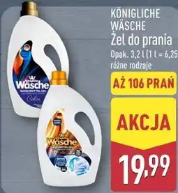 ALDI Königliche Wäsche Żel do prania oferta