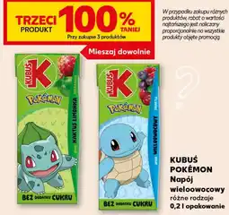 Kaufland Kubuś Pokémon Napój wieloowocowy oferta