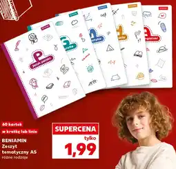 Kaufland BENIAMIN Zeszyt tematyczny A5 oferta