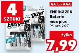 Kaufland ENERGIZER Baterie max plus AA lub AAA oferta
