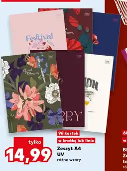 Kaufland Interdruk Zeszyt A4 UV oferta