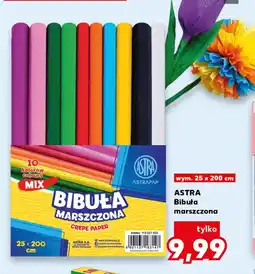 Kaufland ASTRA Bibuła marszczona oferta