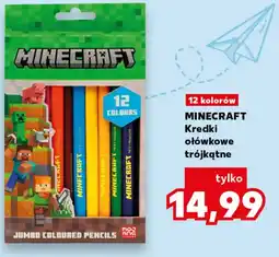 Kaufland MINECRAFT Kredki ołówkowe trójkątne oferta