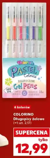 Kaufland COLORINO Długopisy żelowe Pastel oferta