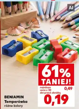 Kaufland BENIAMIN Temperówka różne kolory oferta