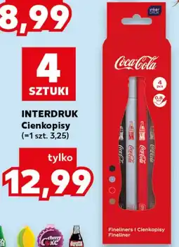 Kaufland INTERDRUK Cienkopisy oferta