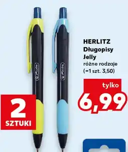 Kaufland HERLITZ Długopisy Jelly różne rodzaje oferta