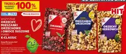 Kaufland Wszystkie orzechy, mieszanki orzechowe i owoce suszone marki K-Classic oferta