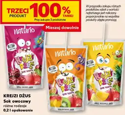 Kaufland Naturio Krejzi Dżus Sok owocowy oferta
