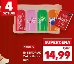 Kaufland INTERDRUK Zakreślacze mini oferta