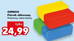 Kaufland GIMBOO Piórnik silikonowy 4-komory oferta
