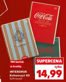 Kaufland INTERDRUK Kołozeszyt A5 Soft touch oferta