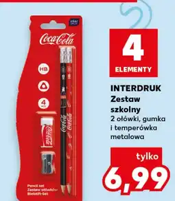 Kaufland INTERDRUK Zestaw szkolny oferta