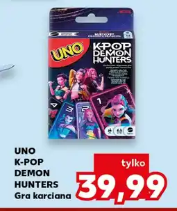 Kaufland UNO K-POP DEMON HUNTERS Gra karciana oferta