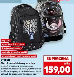 Kaufland STITCH Plecak młodzieżowy szkolny oferta