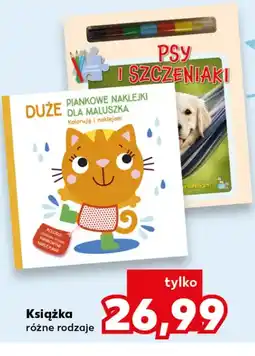 Kaufland Książka dla dzieci, różne rodzaje (np. Psy i szczeniaki, Duże piankowe naklejki dla maluszka) oferta
