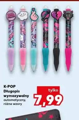 Kaufland K-POP Długopis wymazywalny automatyczny oferta